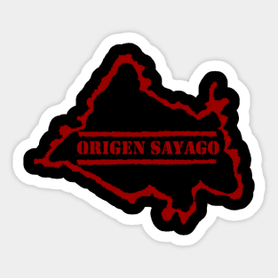 Origen sayago Sticker